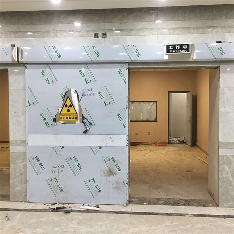 灵寿双扇电动防护铅门